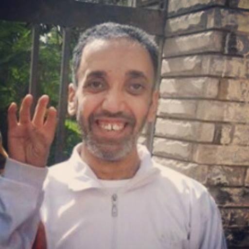 صورة للمعتقل توضح ضمور الأطراف