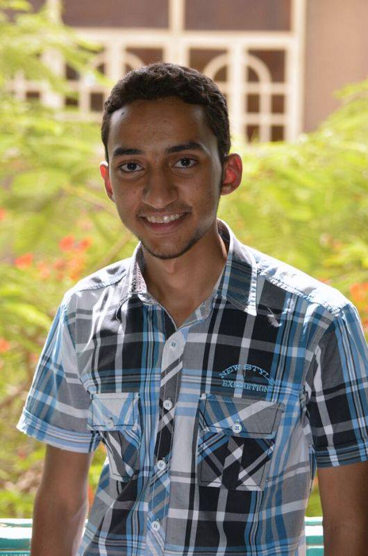 الطالب إبراهيم الشلقامى